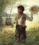 Winslow Homer Busy Bee Norge oil painting reproduction